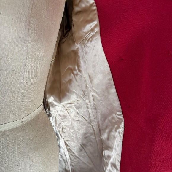 Vintage Red J. Crew Top Coat - Picture 6 of 6